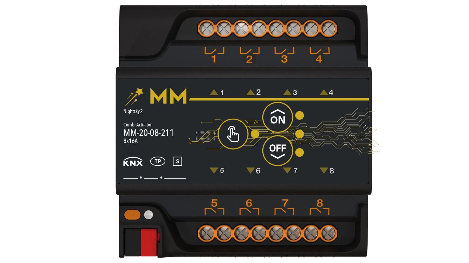 MM-20-08-211 KNX Combo Act. 8 ch - NightSky2 -