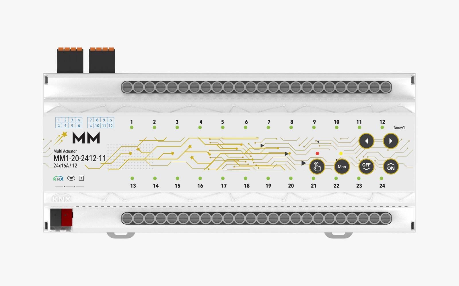 MM1-20-2412-11 KNX Multi Act. 24 ch - Snow1 Snow1