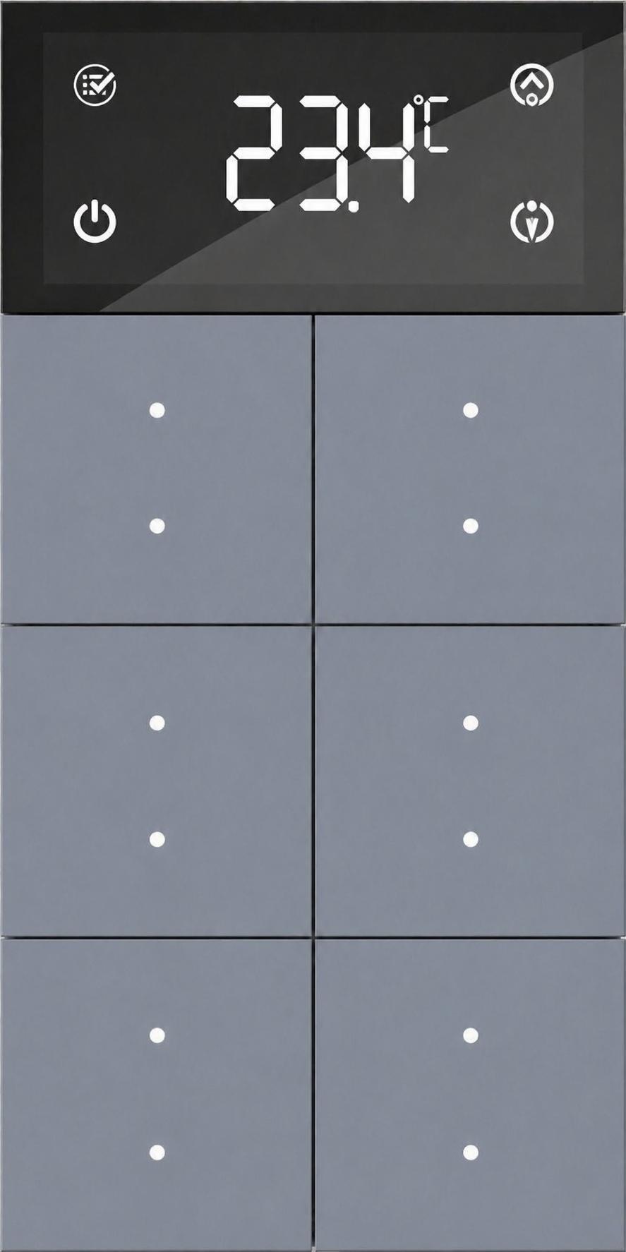 MM2-PB-D222-112-1SL 6G-12B touch display -Silver